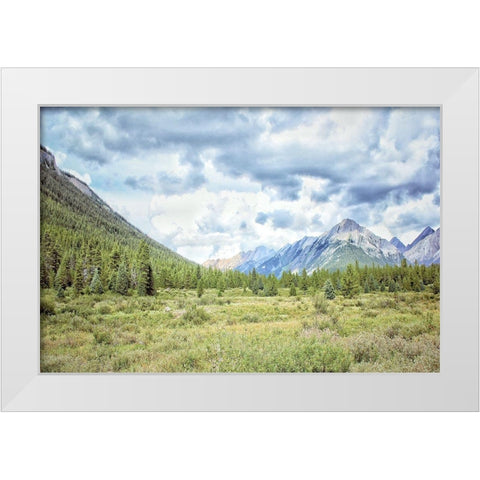 Banff II White Modern Wood Framed Art Print by Guthrie, Jenna