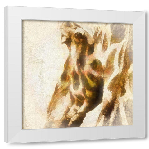Inspektor V White Modern Wood Framed Art Print by Hartson-Weddle, Ryan