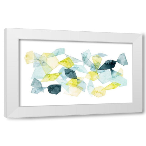 Seaglass Abstract I White Modern Wood Framed Art Print by Popp, Grace