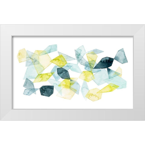 Seaglass Abstract I White Modern Wood Framed Art Print by Popp, Grace