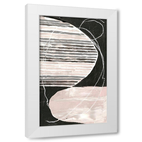 Optimism I White Modern Wood Framed Art Print by Parker, Jennifer Paxton