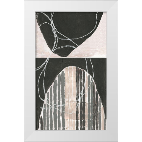 Optimism II White Modern Wood Framed Art Print by Parker, Jennifer Paxton