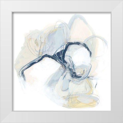 Ciudad II White Modern Wood Framed Art Print by Vess, June Erica
