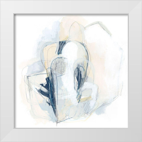 Ciudad IV White Modern Wood Framed Art Print by Vess, June Erica