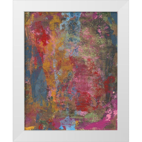 Infusion I White Modern Wood Framed Art Print by Moore, Regina