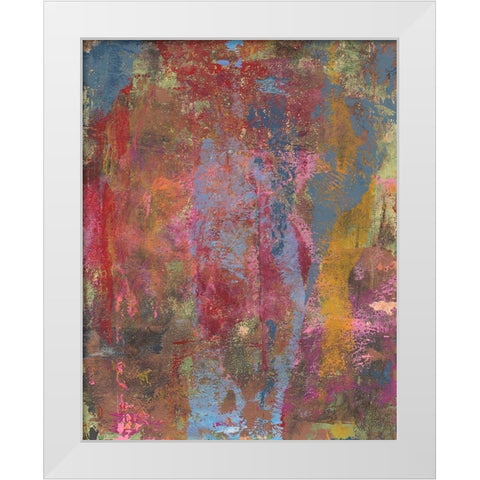 Infusion II White Modern Wood Framed Art Print by Moore, Regina
