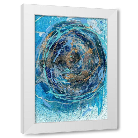 Waterspout III White Modern Wood Framed Art Print by Ludwig, Alicia