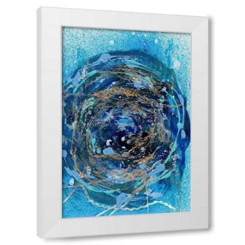 Waterspout IV White Modern Wood Framed Art Print by Ludwig, Alicia