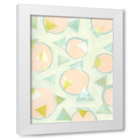 Light Leak I White Modern Wood Framed Art Print by Popp, Grace