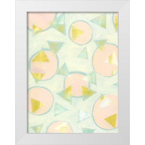 Light Leak II White Modern Wood Framed Art Print by Popp, Grace