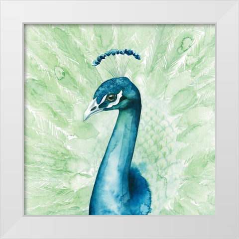 Lucent Plume II White Modern Wood Framed Art Print by Popp, Grace