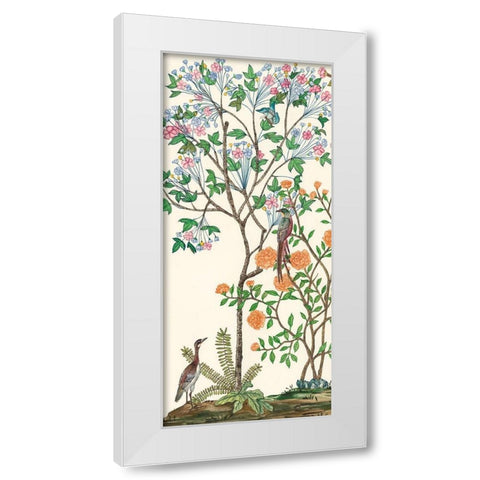 Traditional Chinoiserie I White Modern Wood Framed Art Print by Wang, Melissa