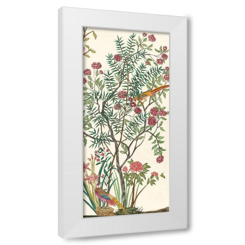 Traditional Chinoiserie III White Modern Wood Framed Art Print by Wang, Melissa