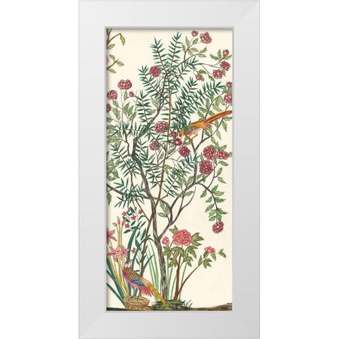 Traditional Chinoiserie III White Modern Wood Framed Art Print by Wang, Melissa