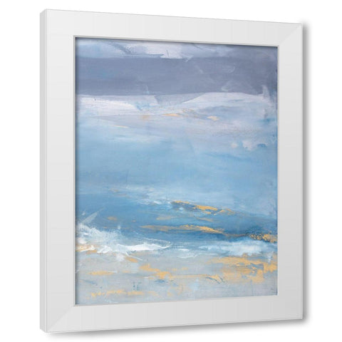 Just Before Dusk II White Modern Wood Framed Art Print by Contacessi, Julia