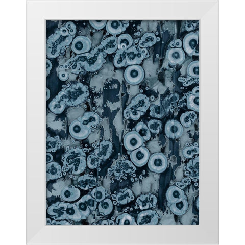 Affix I White Modern Wood Framed Art Print by Guthrie, Jenna