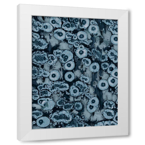 Affix II White Modern Wood Framed Art Print by Guthrie, Jenna
