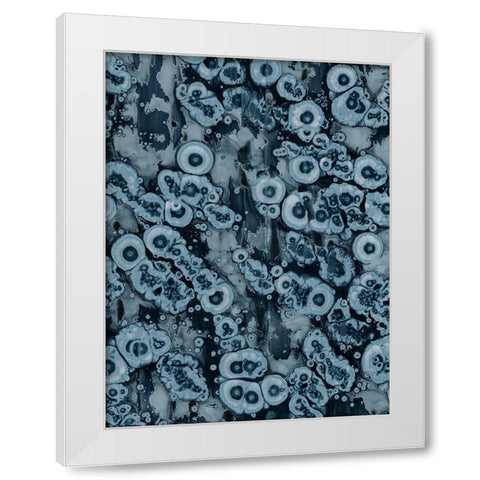 Affix III White Modern Wood Framed Art Print by Guthrie, Jenna