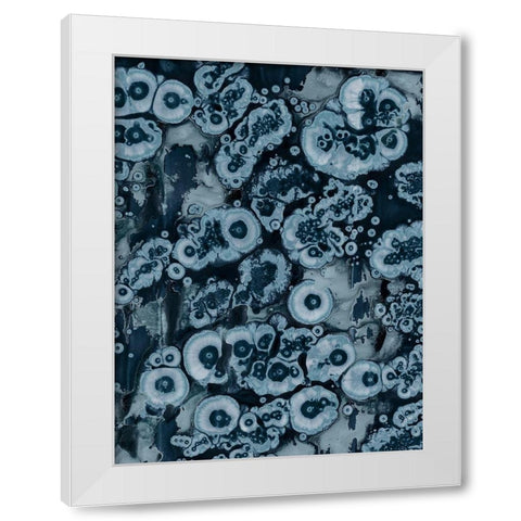 Affix IV White Modern Wood Framed Art Print by Guthrie, Jenna
