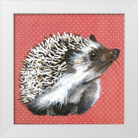 Animal Baby I White Modern Wood Framed Art Print by Rutledge, Jennifer
