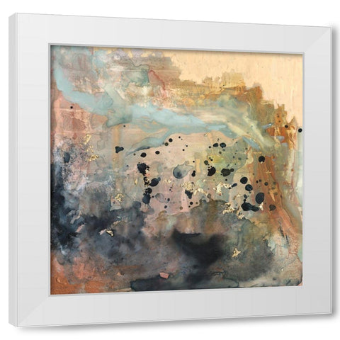 Coulee II White Modern Wood Framed Art Print by Borges, Victoria