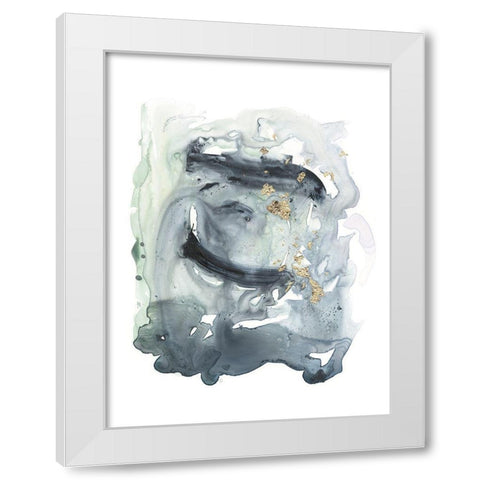 Archipelago II White Modern Wood Framed Art Print by Borges, Victoria