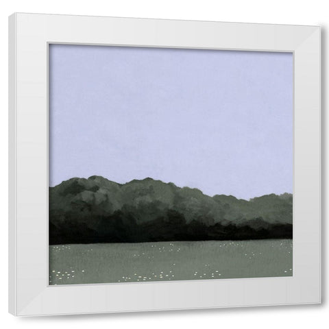 Pastel Evening I White Modern Wood Framed Art Print by Scarvey, Emma