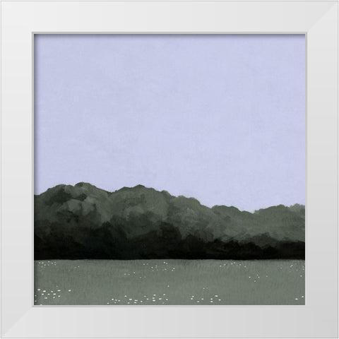 Pastel Evening I White Modern Wood Framed Art Print by Scarvey, Emma