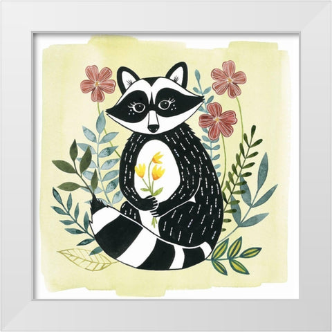 Floral Forester I White Modern Wood Framed Art Print by Popp, Grace