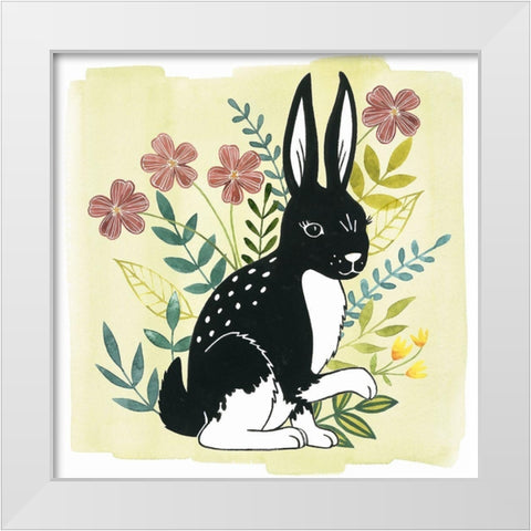 Floral Forester IV White Modern Wood Framed Art Print by Popp, Grace