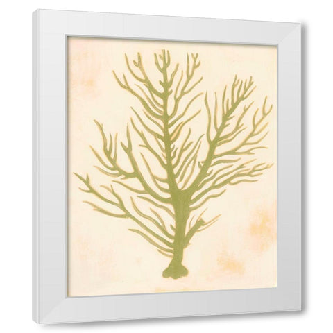 Deep Sea Coral II White Modern Wood Framed Art Print by Popp, Grace