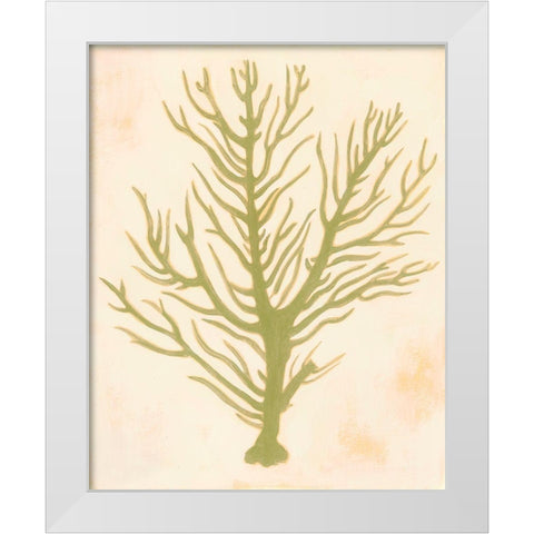 Deep Sea Coral II White Modern Wood Framed Art Print by Popp, Grace