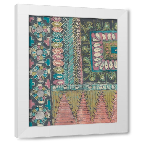 Bohemia I White Modern Wood Framed Art Print by Zarris, Chariklia