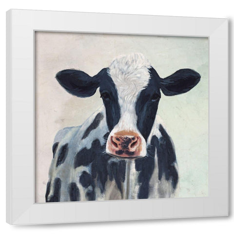 Over the Gate II White Modern Wood Framed Art Print by Borges, Victoria