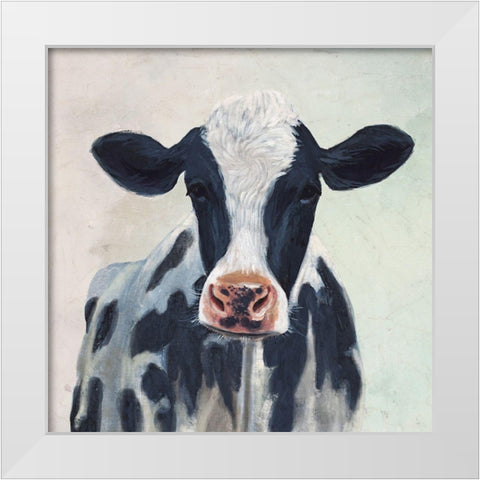 Over the Gate II White Modern Wood Framed Art Print by Borges, Victoria