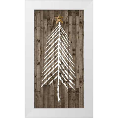 Wooded Whimsy I White Modern Wood Framed Art Print by Popp, Grace