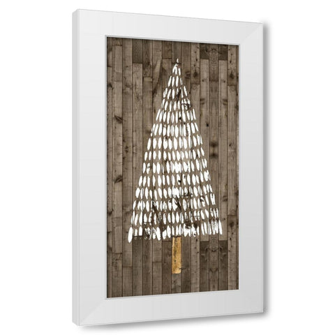 Wooded Whimsy II White Modern Wood Framed Art Print by Popp, Grace