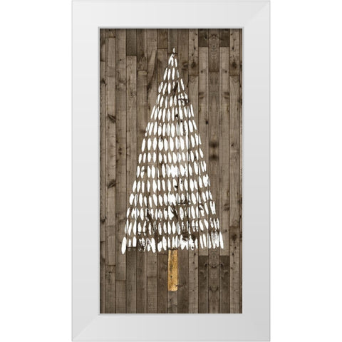 Wooded Whimsy II White Modern Wood Framed Art Print by Popp, Grace