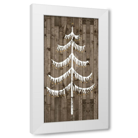 Wooded Whimsy III White Modern Wood Framed Art Print by Popp, Grace