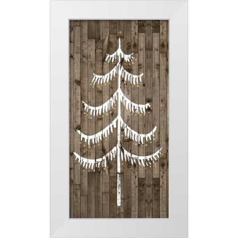 Wooded Whimsy III White Modern Wood Framed Art Print by Popp, Grace