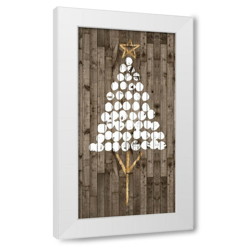 Wooded Whimsy IV White Modern Wood Framed Art Print by Popp, Grace