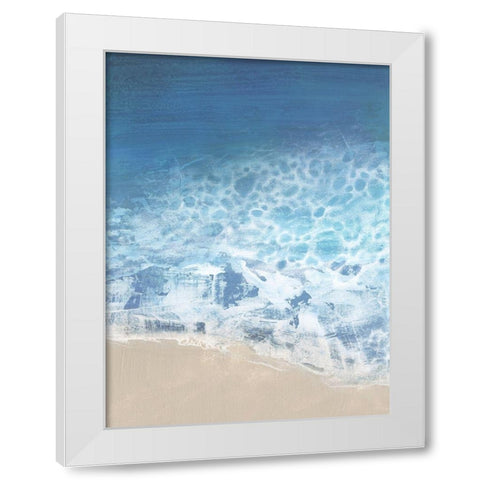 Ebb and Flow II White Modern Wood Framed Art Print by Borges, Victoria