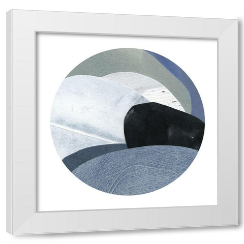 Littoral Composite IV White Modern Wood Framed Art Print by Scarvey, Emma