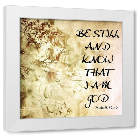 Spiritual I White Modern Wood Framed Art Print by Nall, Skip