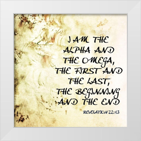 Spiritual II White Modern Wood Framed Art Print by Nall, Skip