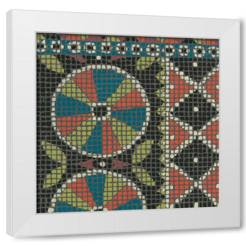 Woven Journey II White Modern Wood Framed Art Print by Zarris, Chariklia