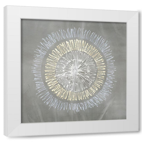 UA CH Polaris II White Modern Wood Framed Art Print by Lam, Vanna