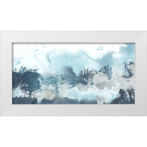 Forest Sea II White Modern Wood Framed Art Print by Vess, June Erica