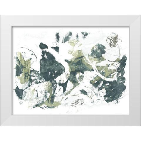 Cloud Farm II White Modern Wood Framed Art Print by Vess, June Erica