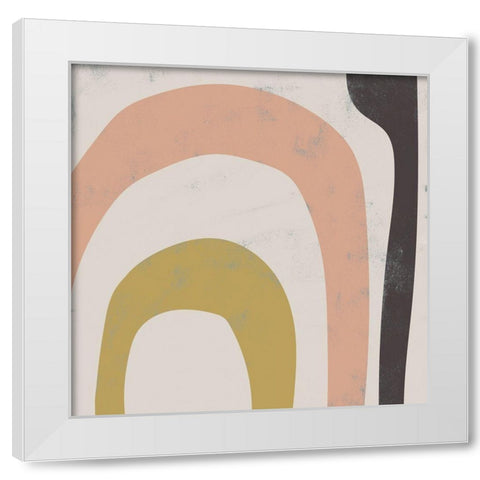 Sass II White Modern Wood Framed Art Print by Zarris, Chariklia